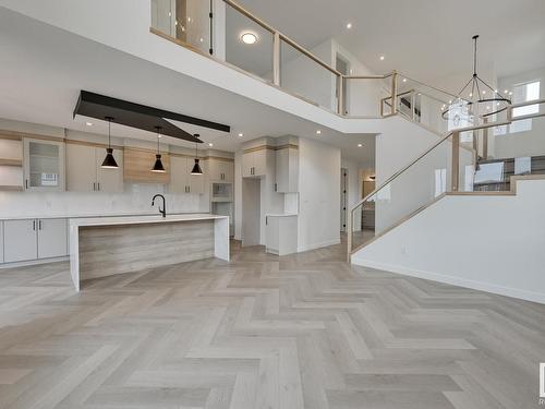 8 Prescott Boulevard, Spruce Grove, AB - Indoor Photo Showing Kitchen