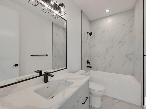 8 Prescott Boulevard, Spruce Grove, AB - Indoor Photo Showing Bathroom