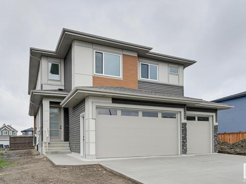 8 Prescott Boulevard, Spruce Grove, AB - Outdoor With Facade