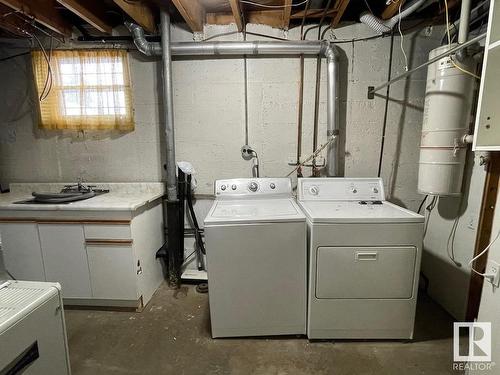 11915 51 Street, Edmonton, AB - Indoor Photo Showing Laundry Room