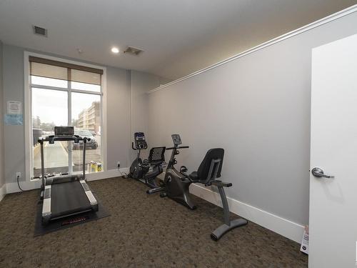 901 6608 28 Avenue, Edmonton, AB - Indoor Photo Showing Gym Room