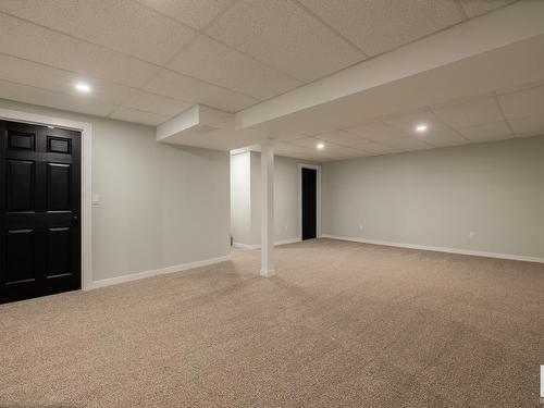 9211 99A Avenue, Morinville, AB - Indoor Photo Showing Basement