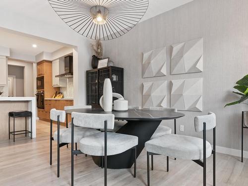 3937 3A Avenue, Edmonton, AB - Indoor Photo Showing Dining Room