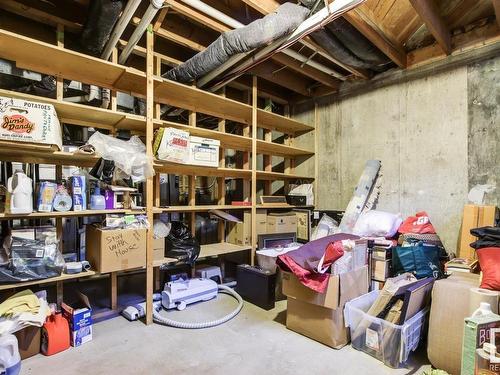 7814 Buena Vista Road, Edmonton, AB - Indoor Photo Showing Basement