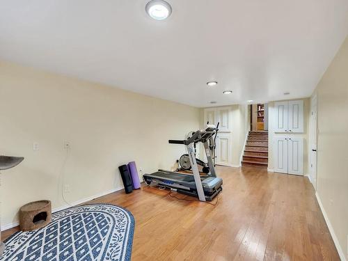 9223 168 Street, Edmonton, AB - Indoor Photo Showing Gym Room