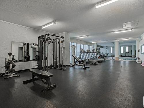 307 11307 99 Avenue, Edmonton, AB - Indoor Photo Showing Gym Room