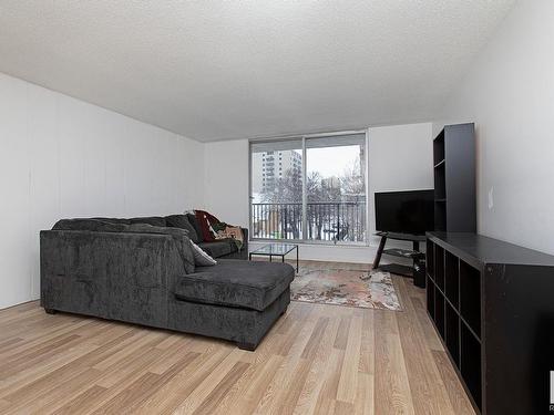 307 11307 99 Avenue, Edmonton, AB - Indoor Photo Showing Living Room