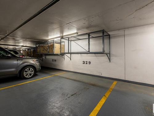 705 10238 103 Street, Edmonton, AB - Indoor Photo Showing Garage