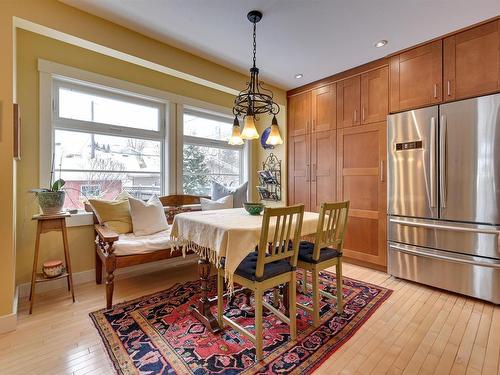 10841 128 Street, Edmonton, AB - Indoor Photo Showing Dining Room