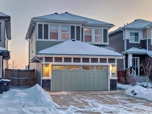 161 Harvest Ridge Drive, Spruce Grove, AB - Outdoor With Facade