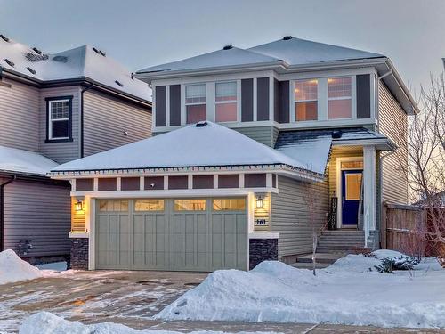 161 Harvest Ridge Drive, Spruce Grove, AB - Outdoor With Facade