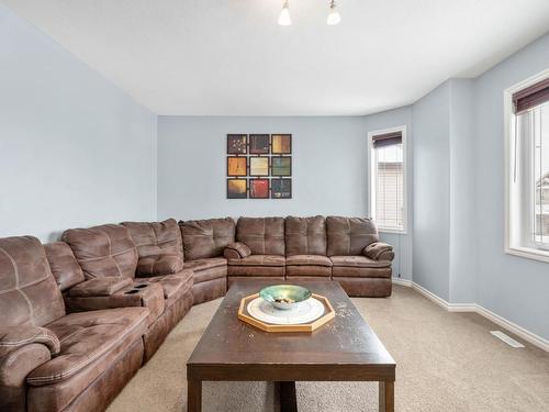 1409 37A Avenue, Edmonton, AB - Indoor Photo Showing Living Room