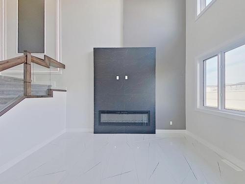 1735 18 Street, Edmonton, AB - Indoor With Fireplace