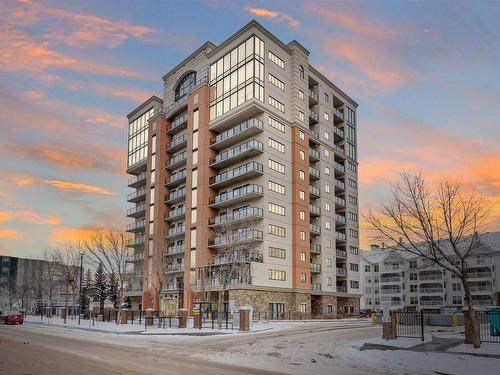 702 10319 111 Street, Edmonton, AB - Outdoor With Balcony With Facade