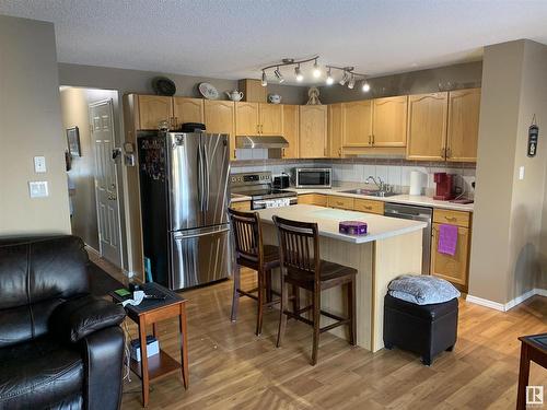 16219 93 Street, Edmonton, AB - Indoor Photo Showing Kitchen With Double Sink