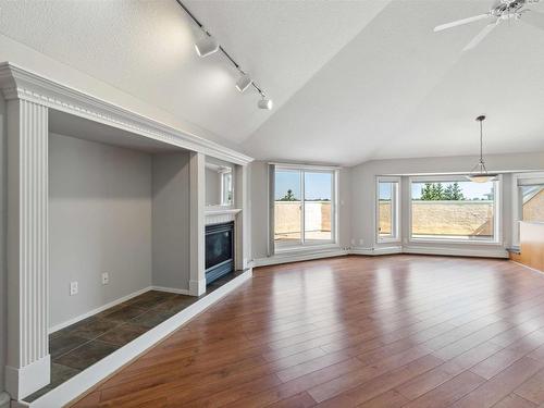 409 15499 Castle Downs Road, Edmonton, AB - Indoor With Fireplace