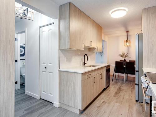 133 Primrose Gardens Gardens, Edmonton, AB - Indoor Photo Showing Kitchen