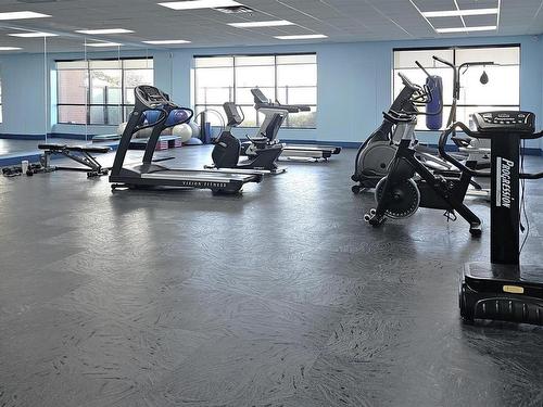 406 7909 71 Street, Edmonton, AB - Indoor Photo Showing Gym Room