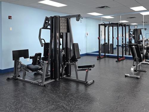 406 7909 71 Street, Edmonton, AB - Indoor Photo Showing Gym Room