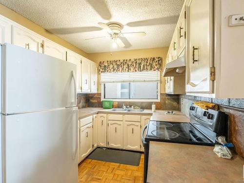 11131 130 Street, Edmonton, AB - Indoor Photo Showing Kitchen With Double Sink