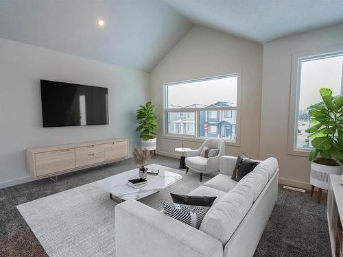 71 Penn Place, Spruce Grove, AB - Indoor Photo Showing Living Room