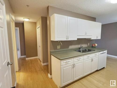 205 11446 40 Avenue, Edmonton, AB - Indoor Photo Showing Kitchen With Double Sink