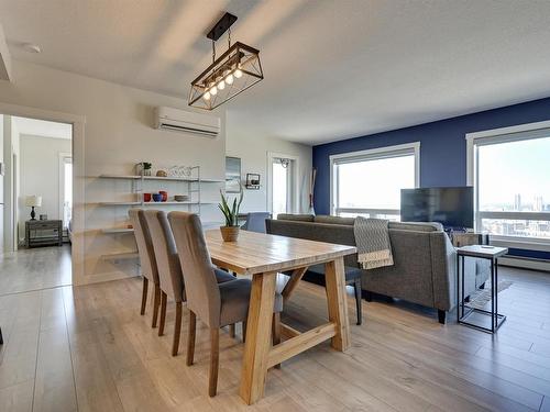 2703 10410 102 Avenue, Edmonton, AB - Indoor Photo Showing Dining Room