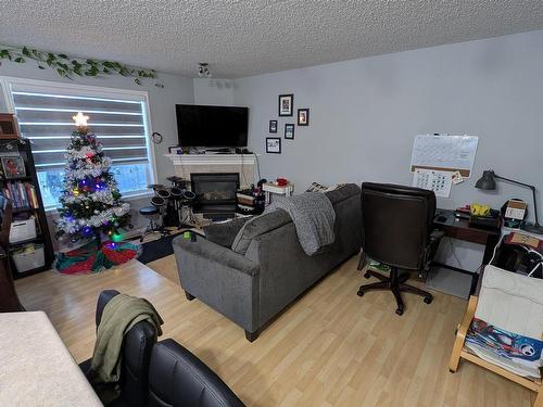 1 4350 23 Street Nw, Edmonton, AB - Indoor With Fireplace