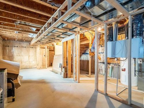 9201 Cooper Crescent, Edmonton, AB - Indoor Photo Showing Basement