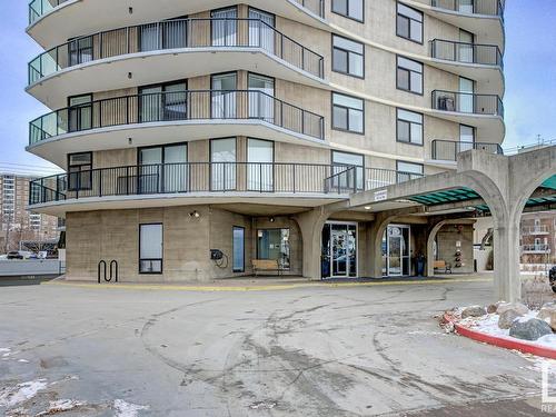 1701, 11710 100 Avenue, Edmonton, AB - Outdoor With Balcony