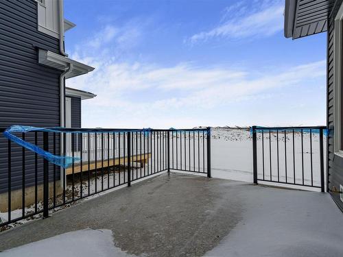 408 Pine Point, Leduc, AB - Outdoor With Balcony With Exterior