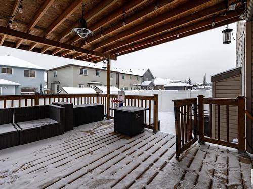 16215 48 Street, Edmonton, AB - Outdoor With Deck Patio Veranda With Exterior