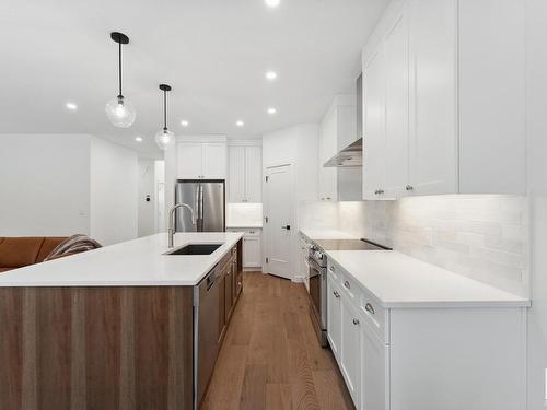 114 Heron Point Close, Rural Wetaskiwin County, AB - Indoor Photo Showing Kitchen With Upgraded Kitchen