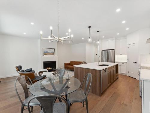 114 Heron Point Close, Rural Wetaskiwin County, AB - Indoor Photo Showing Dining Room