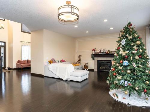 20515 95 Avenue, Edmonton, AB - Indoor Photo Showing Other Room With Fireplace