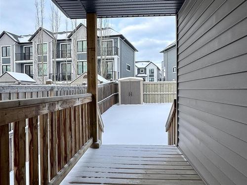 6638 Cardinal Road, Edmonton, AB - Outdoor With Deck Patio Veranda With Exterior