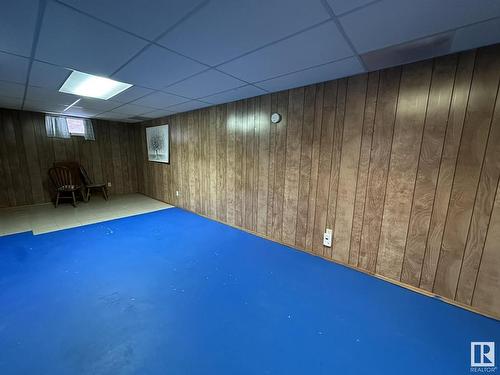 338 West Railway Drive, Smoky Lake Town, AB - Indoor Photo Showing Basement