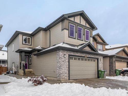 3608 46 Avenue, Beaumont, AB - Outdoor With Facade