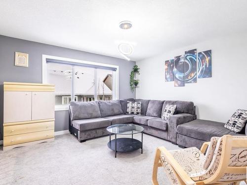 3608 46 Avenue, Beaumont, AB - Indoor Photo Showing Living Room