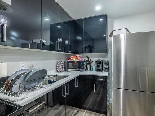 3608 46 Avenue, Beaumont, AB - Indoor Photo Showing Kitchen With Stainless Steel Kitchen