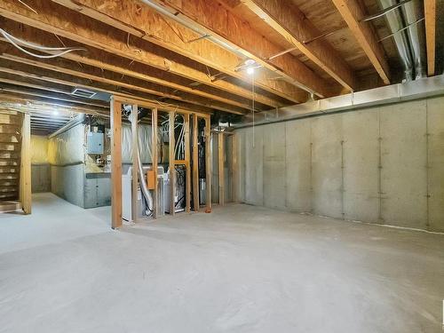 3 130 Hyndman Crescent, Edmonton, AB - Indoor Photo Showing Basement