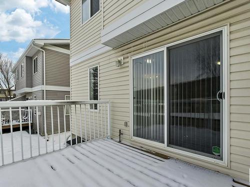 3 130 Hyndman Crescent, Edmonton, AB - Outdoor With Deck Patio Veranda With Exterior