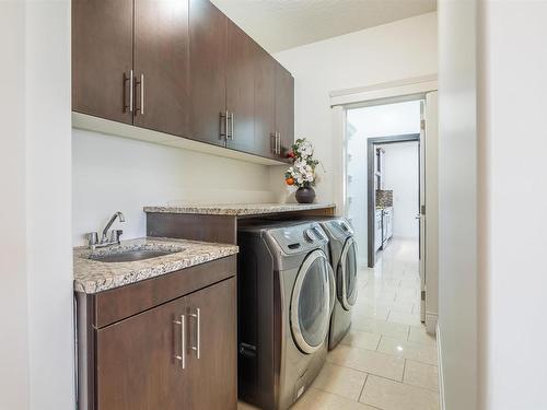 5408 30 Avenue, Beaumont, AB - Indoor Photo Showing Laundry Room