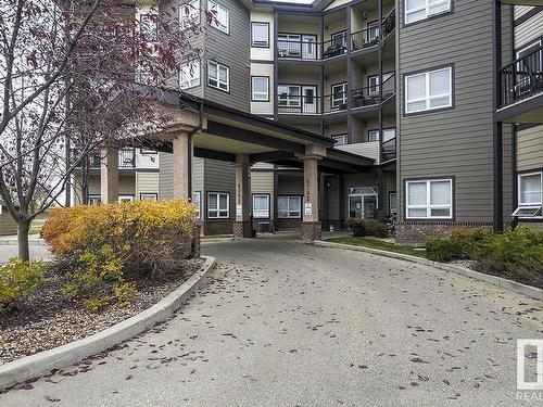 311 8702 Southfort Drive, Fort Saskatchewan, AB - Outdoor With Balcony With Facade