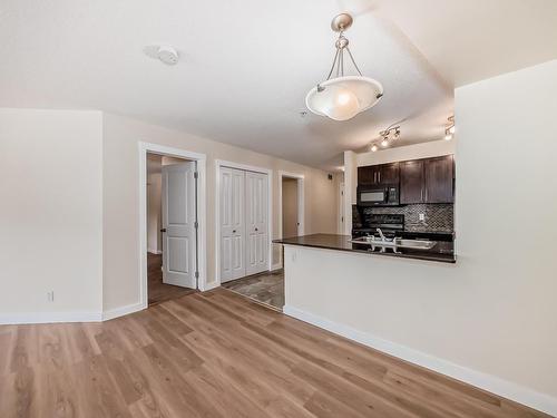 207 5370 Chappelle Road, Edmonton, AB - Indoor Photo Showing Kitchen