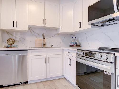 250 Callingwood Place, Edmonton, AB - Indoor Photo Showing Kitchen With Upgraded Kitchen