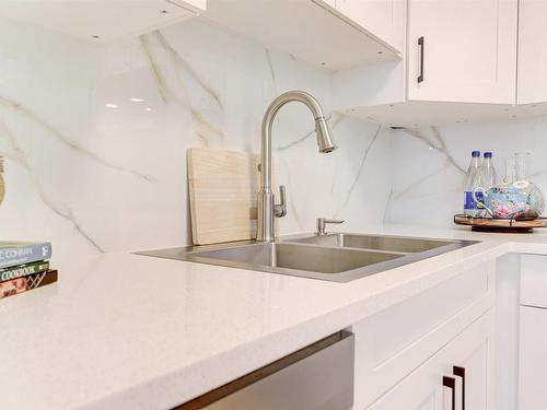 250 Callingwood Place, Edmonton, AB - Indoor Photo Showing Kitchen With Double Sink