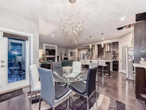 8920 181 Avenue, Edmonton, AB - Indoor Photo Showing Dining Room