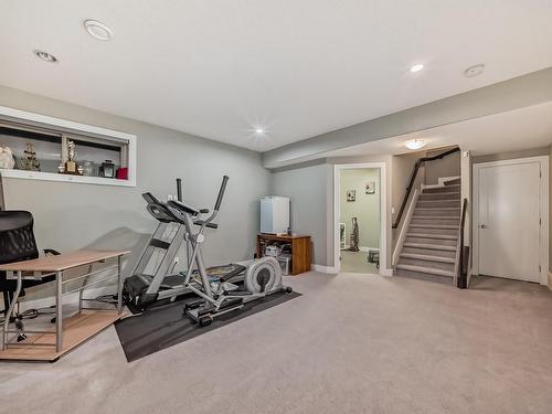 8920 181 Avenue, Edmonton, AB - Indoor Photo Showing Gym Room