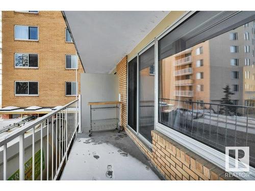 206 12207 Jasper Avenue, Edmonton, AB - Outdoor With Balcony With Exterior